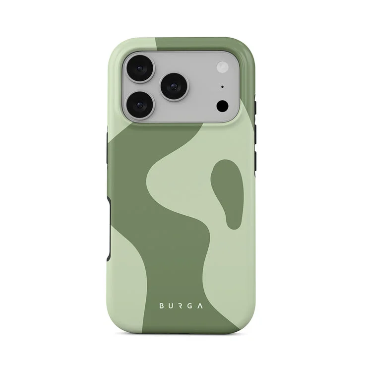 BURGA Burga iPhone 17 Pro No Rush Premium Case Compatible with Hybrid Dual-Layer Hard Shell + Silicone Protection - Scratch-Resistant Shockproof Mobile Cover